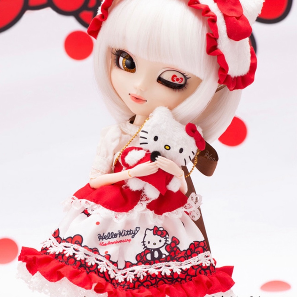 PULLIP (Sanrio)-RARE Limited Ed. Hello Kitty Doll - Picture 2 of 16